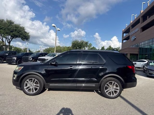 2017 Shadow Black Ford Explorer Limited FWD SUV