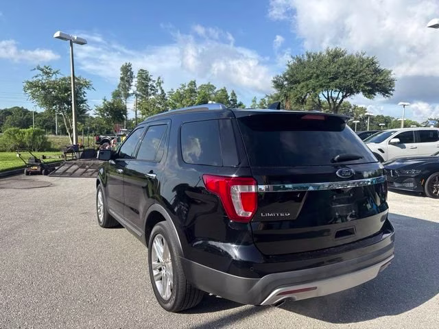 2017 Shadow Black Ford Explorer Limited FWD SUV