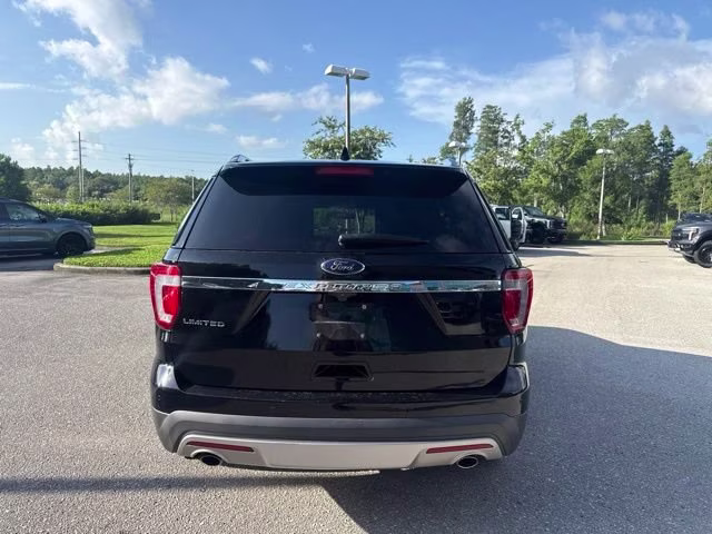 2017 Shadow Black Ford Explorer Limited FWD SUV