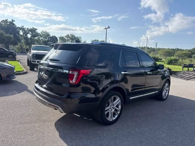 2017 Shadow Black Ford Explorer Limited FWD SUV