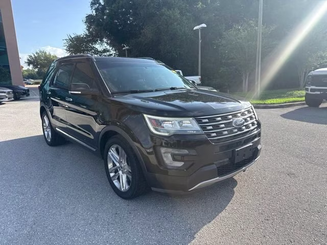 2017 Shadow Black Ford Explorer Limited FWD SUV