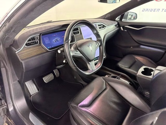 2014 Gray Metallic Tesla Model S P85D AWD Hatchback