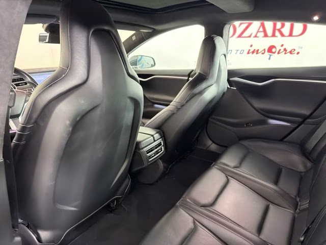 2014 Gray Metallic Tesla Model S P85D AWD Hatchback