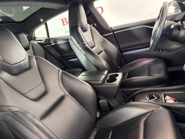 2014 Gray Metallic Tesla Model S P85D AWD Hatchback