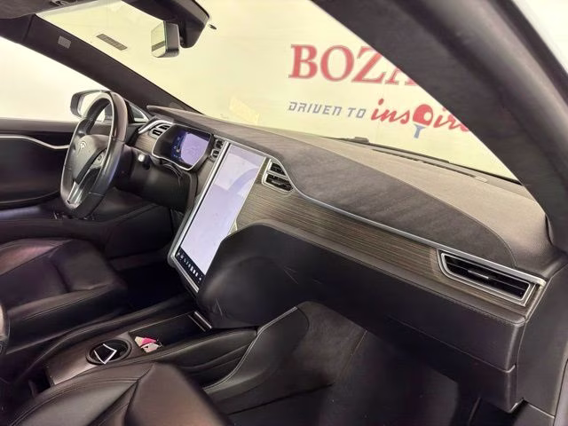 2014 Gray Metallic Tesla Model S P85D AWD Hatchback