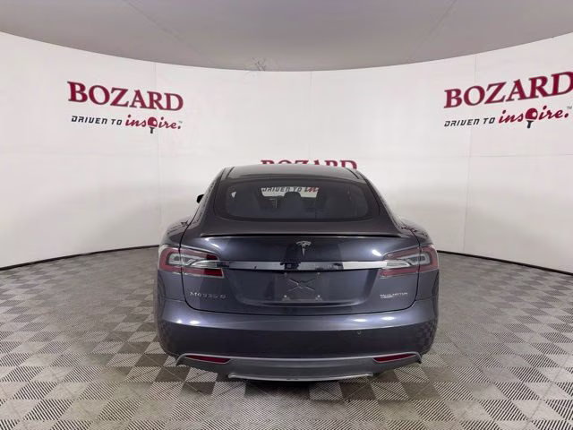 2014 Gray Metallic Tesla Model S P85D AWD Hatchback