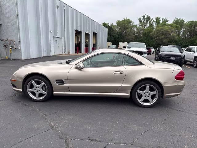 2003 Desert Silver Metallic Mercedes-Benz SL-Class SL 500 RWD Convertible