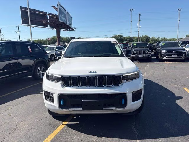 Used 2022 Jeep Grand Cherokee Overland 4xe with VIN 1C4RJYD61N8717257 for sale in Waite Park, Minnesota