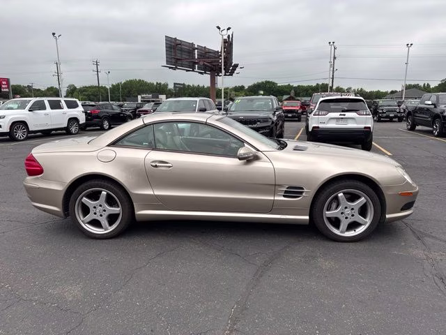 2003 Desert Silver Metallic Mercedes-Benz SL-Class SL 500 RWD Convertible