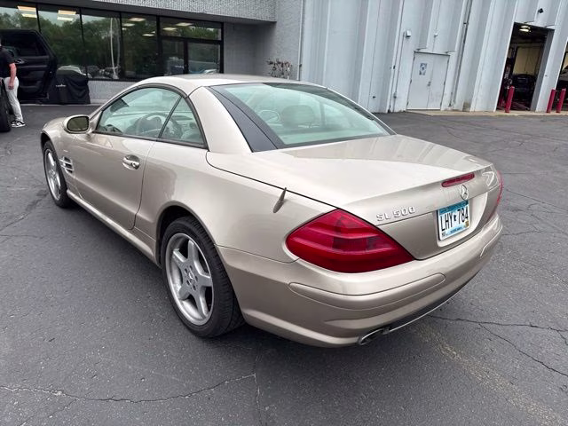 2003 Desert Silver Metallic Mercedes-Benz SL-Class SL 500 RWD Convertible
