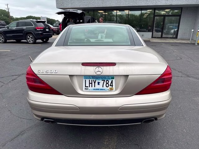 2003 Desert Silver Metallic Mercedes-Benz SL-Class SL 500 RWD Convertible