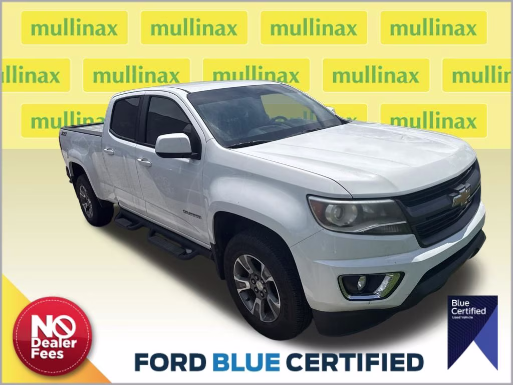 2019 Summit White Chevrolet Colorado Z71 RWD Truck