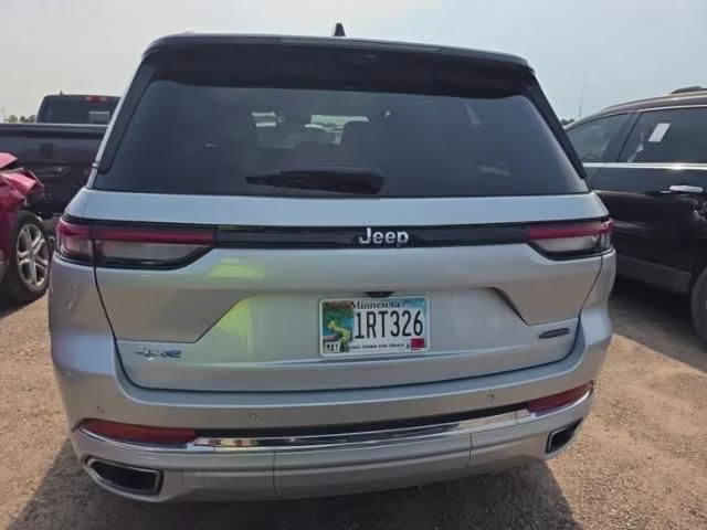 2023 Silver Zynith Jeep Grand Cherokee Overland 4xe 4X4 SUV