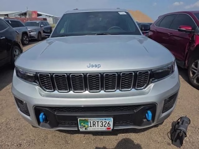 2023 Silver Zynith Jeep Grand Cherokee Overland 4xe 4X4 SUV