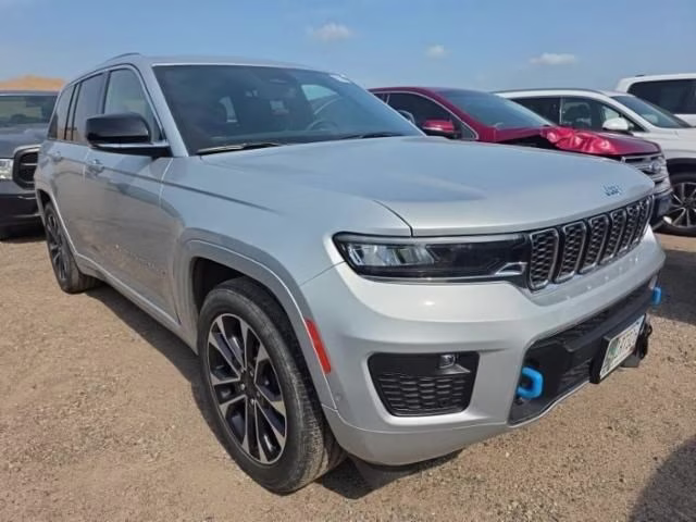 2023 Silver Zynith Jeep Grand Cherokee Overland 4xe 4X4 SUV