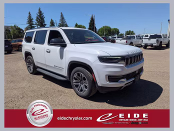2024 Bright White Clearcoat Jeep Wagoneer Series II 4X4 SUV