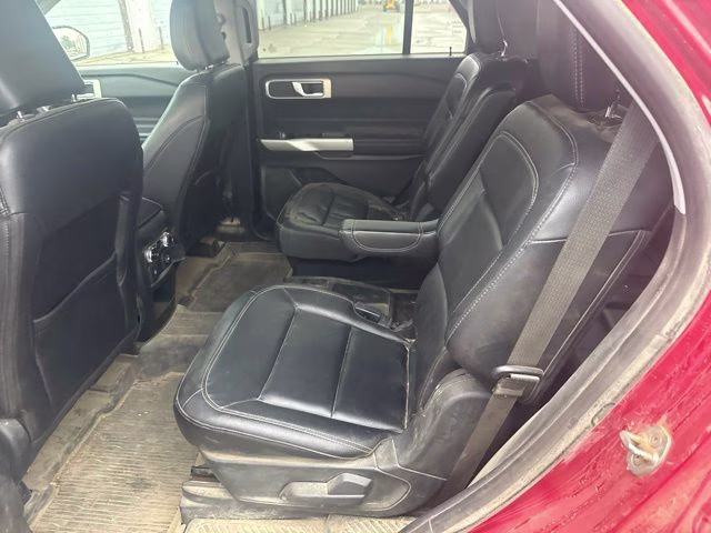 2021 Red Metallic Ford Explorer XLT 4X4 SUV