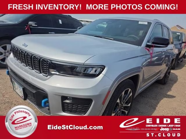 2023 Silver Zynith Jeep Grand Cherokee Overland 4xe 4X4 SUV