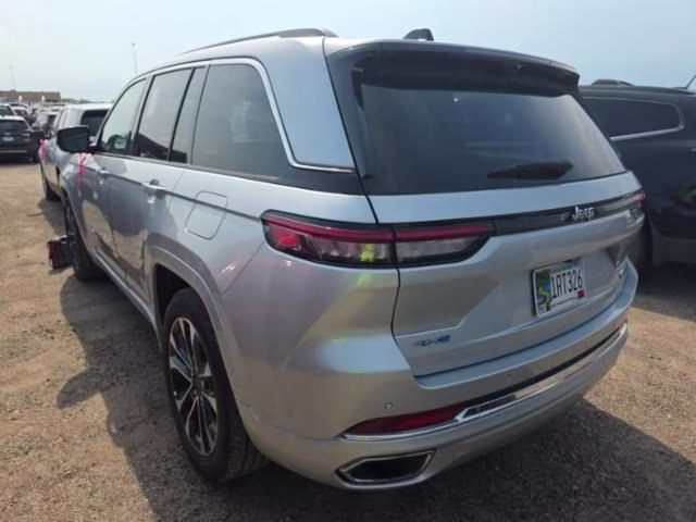 2023 Silver Zynith Jeep Grand Cherokee Overland 4xe 4X4 SUV
