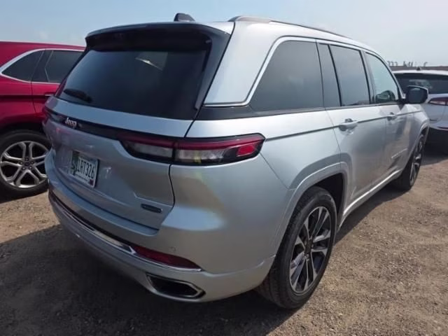 2023 Silver Zynith Jeep Grand Cherokee Overland 4xe 4X4 SUV