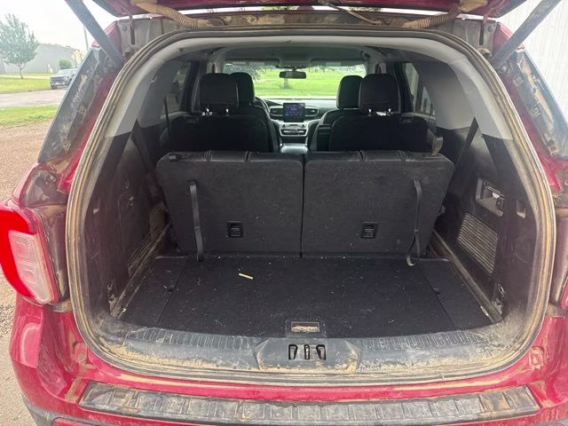 2021 Red Metallic Ford Explorer XLT 4X4 SUV