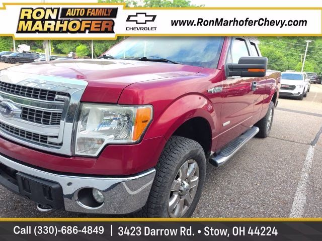 2013 Ruby Red Metallic Ford F-150 XLT 4X4 Truck