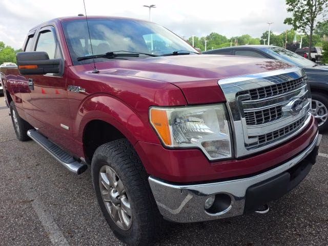 2013 Ruby Red Metallic Ford F-150 XLT 4X4 Truck
