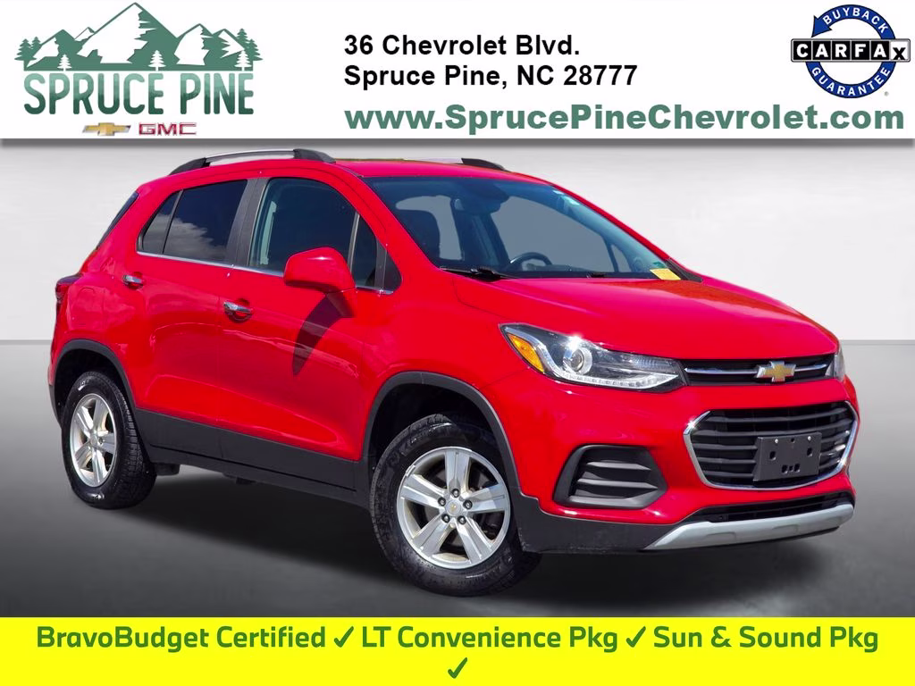 2020 Red Hot Chevrolet Trax LT AWD SUV