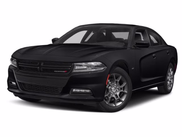 2018 Pitch Black Clearcoat Dodge Charger GT AWD Sedan
