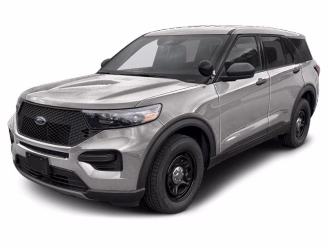 2026 Silver Grey Metallic Ford Utility Police Interceptor Base AWD SUV