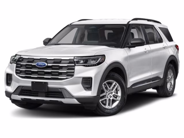 2026 SPACE WHITE Ford Explorer Active RWD SUV