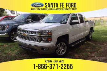 2015 Summit White Chevrolet Silverado 1500 LT 4X4 Truck