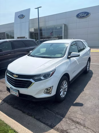 2019 Summit White Chevrolet Equinox LT AWD SUV