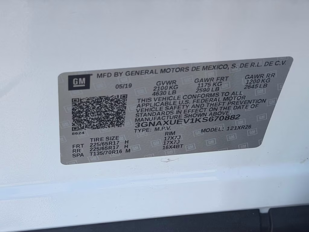 2019 Summit White Chevrolet Equinox LT w/Driver Confidence & Convenience Pkg AWD SUV