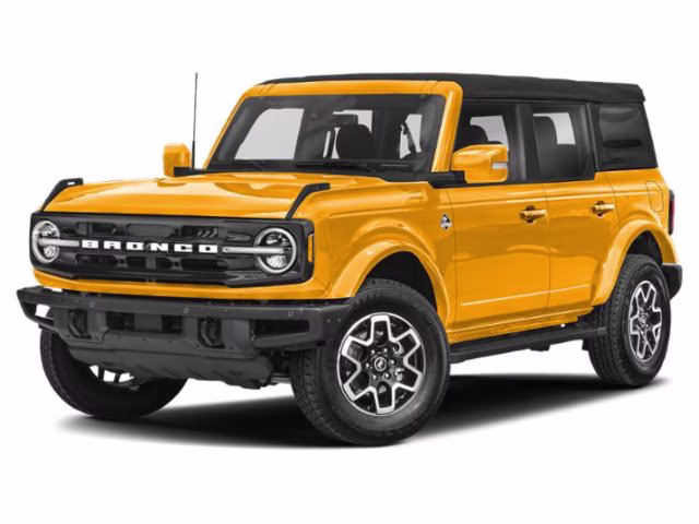 2022 Orange Metallic Ford Bronco Outer Banks 4X4 SUV