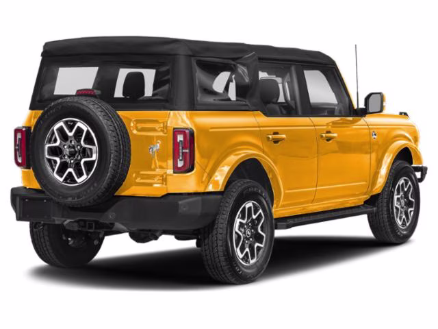 2022 Orange Metallic Ford Bronco Outer Banks 4X4 SUV