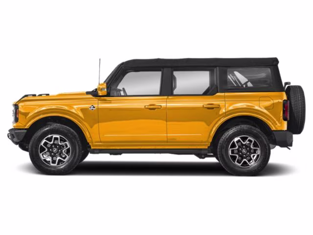 2022 Orange Metallic Ford Bronco Outer Banks 4X4 SUV