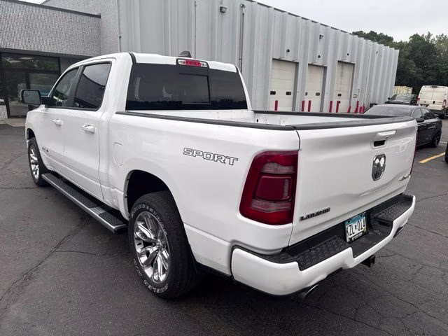 2023 Bright White Clearcoat Ram 1500 Laramie 4X4 Truck