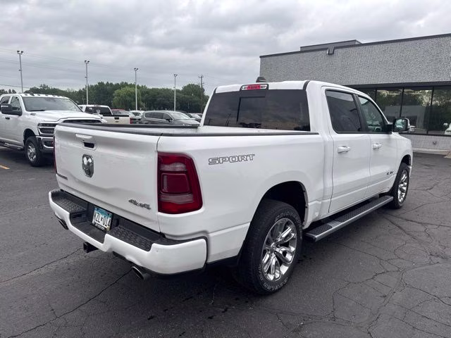 2023 Bright White Clearcoat Ram 1500 Laramie 4X4 Truck