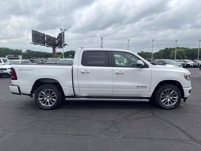 2023 Bright White Clearcoat Ram 1500 Laramie 4X4 Truck