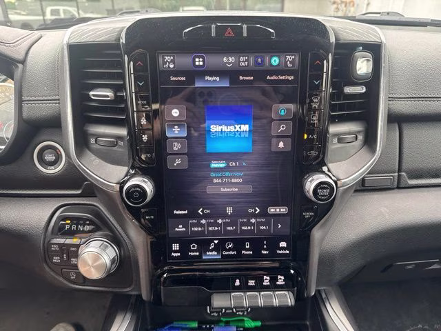 2023 Bright White Clearcoat Ram 1500 Laramie 4X4 Truck