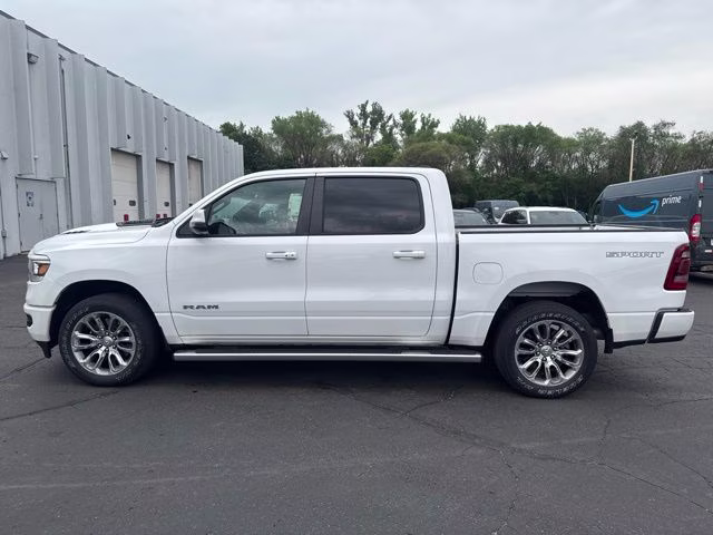 2023 Bright White Clearcoat Ram 1500 Laramie 4X4 Truck