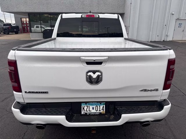 2023 Bright White Clearcoat Ram 1500 Laramie 4X4 Truck