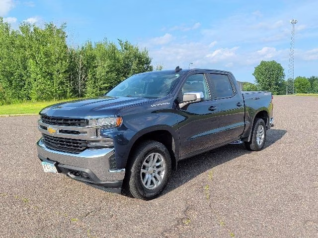 2020 Northsky Blue Metallic Chevrolet Silverado 1500 LT 4X4 Truck