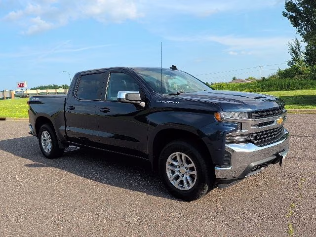 2020 Northsky Blue Metallic Chevrolet Silverado 1500 LT 4X4 Truck
