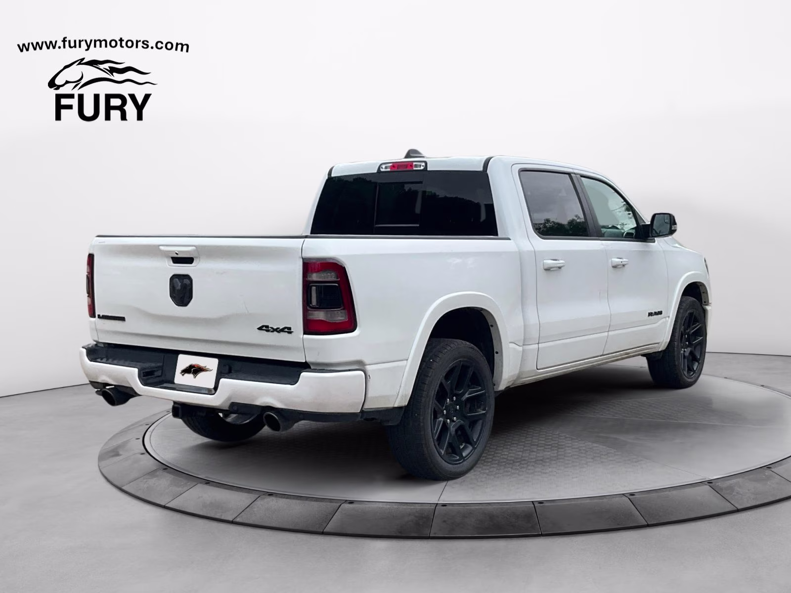 2022 Ivory White Tri-Coat Pearlcoat Ram 1500 Laramie 4X4 Truck