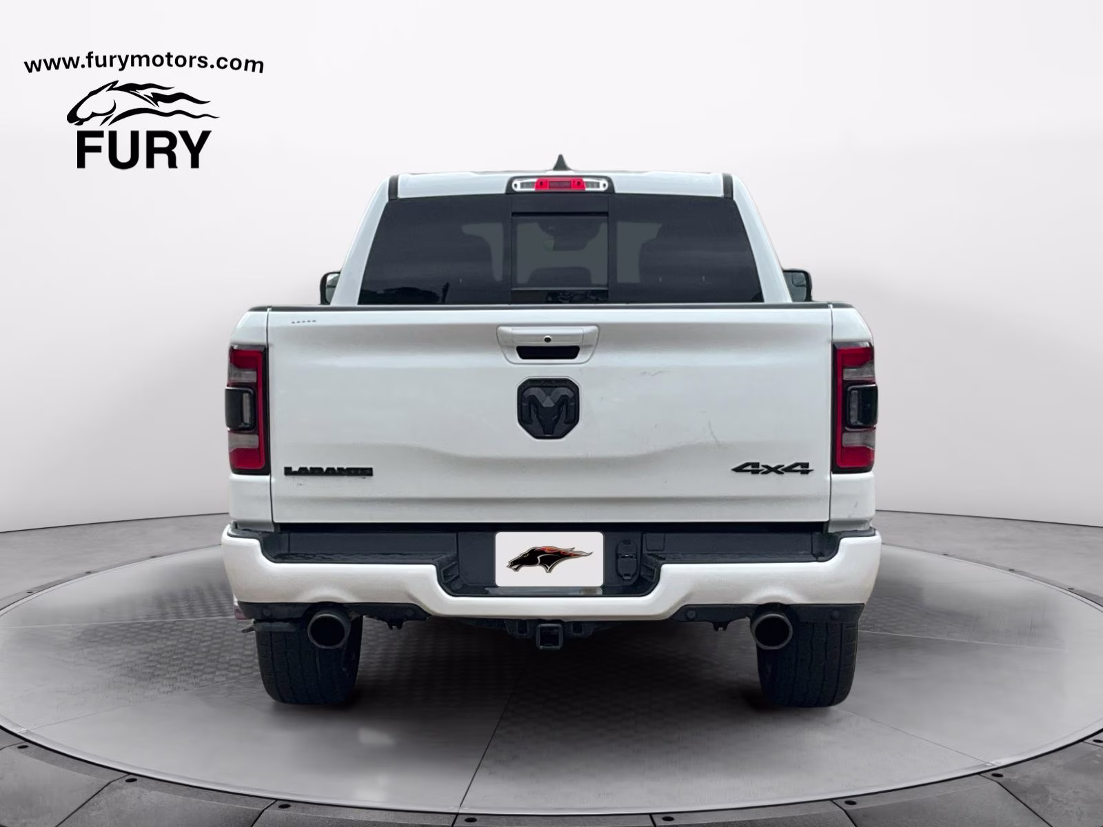 2022 Ivory White Tri-Coat Pearlcoat Ram 1500 Laramie 4X4 Truck