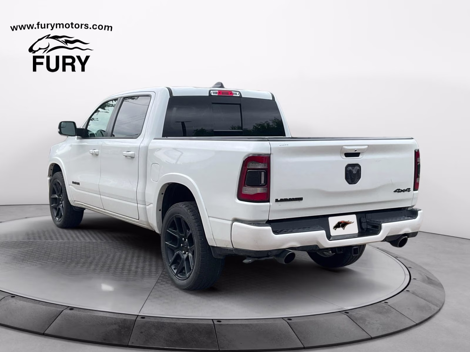 2022 Ivory White Tri-Coat Pearlcoat Ram 1500 Laramie 4X4 Truck