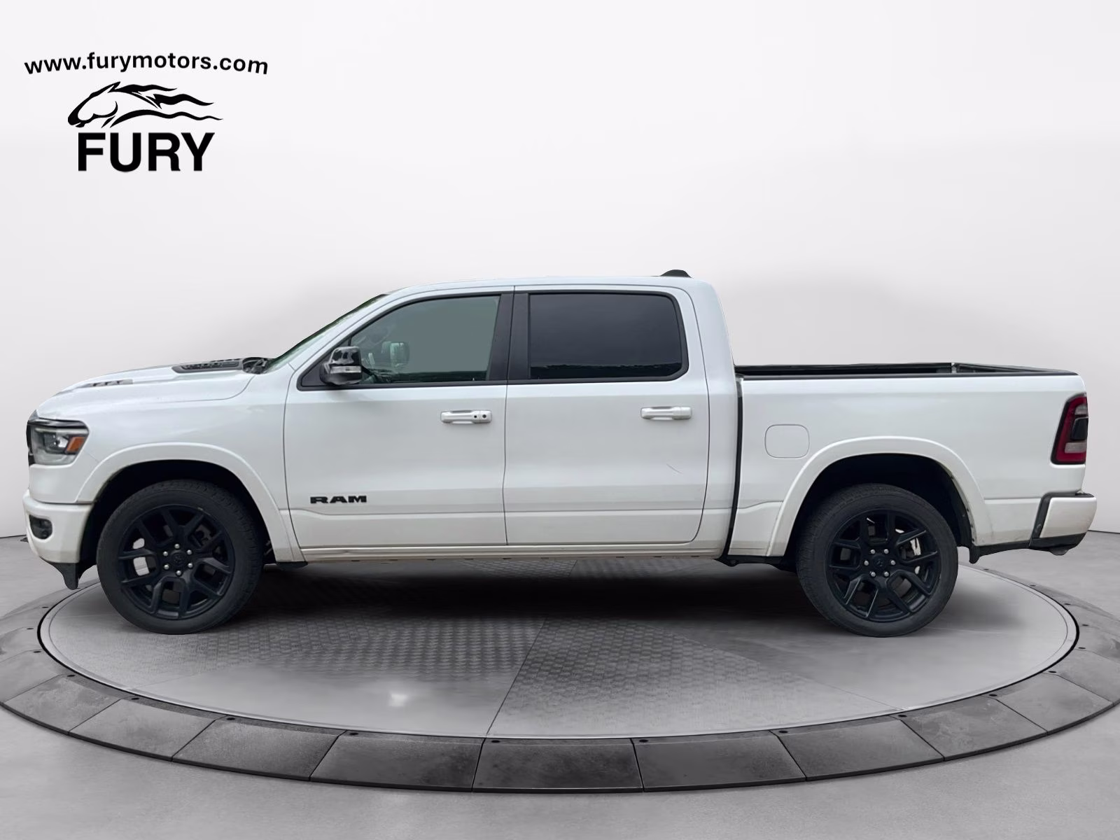 2022 Ivory White Tri-Coat Pearlcoat Ram 1500 Laramie 4X4 Truck