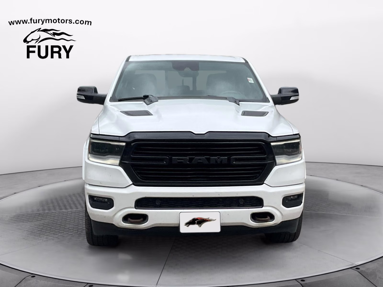 2022 Ivory White Tri-Coat Pearlcoat Ram 1500 Laramie 4X4 Truck